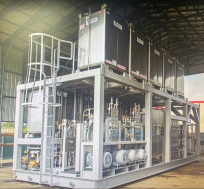 Skid Instrument Rack Apex Subsea